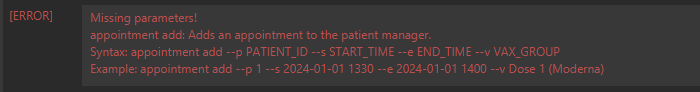 Invalid Add Appointment Missing.PNG